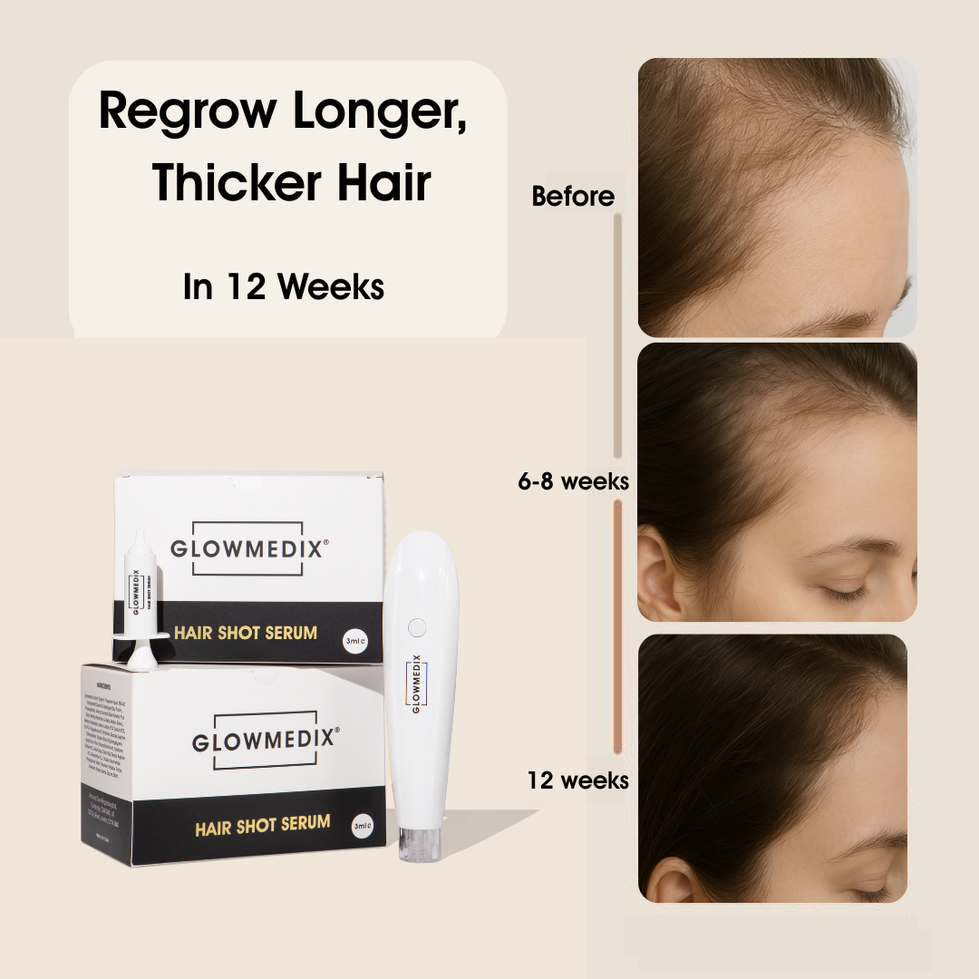Hair Wand &amp; Hair Shot Bundle- 3 Months Supply For Twice Weekly Use